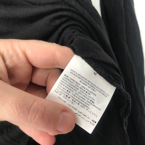 Old Navy Black Long Sleeve Top - Picture 7 of 8